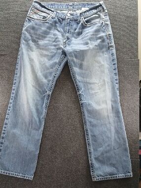 Ariat Men's M4 Coltrane Durango Boot Cut Straight Leg Jeans Sz 36/32